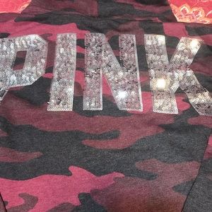 VS/ Pink Bling Hoodie